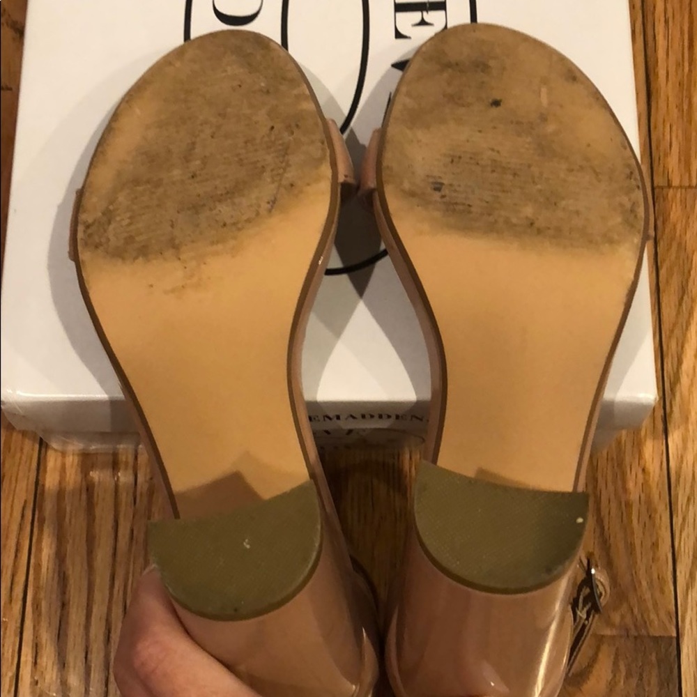 Steve Madden Carson Blush Patent Block Heel - image 4